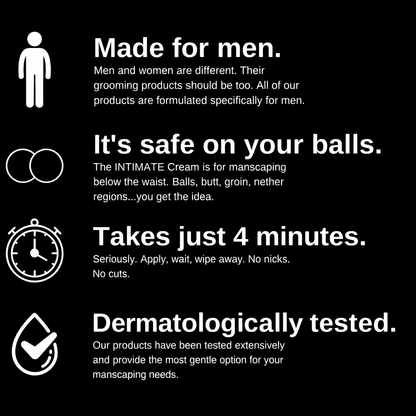 ORYN™ Mens Intimate Hair Removal Cream